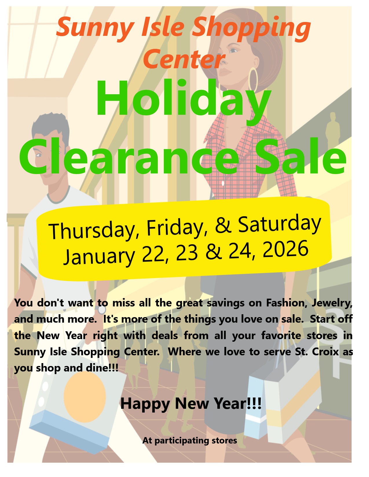 After Holiday Sidewalk Sale 2026